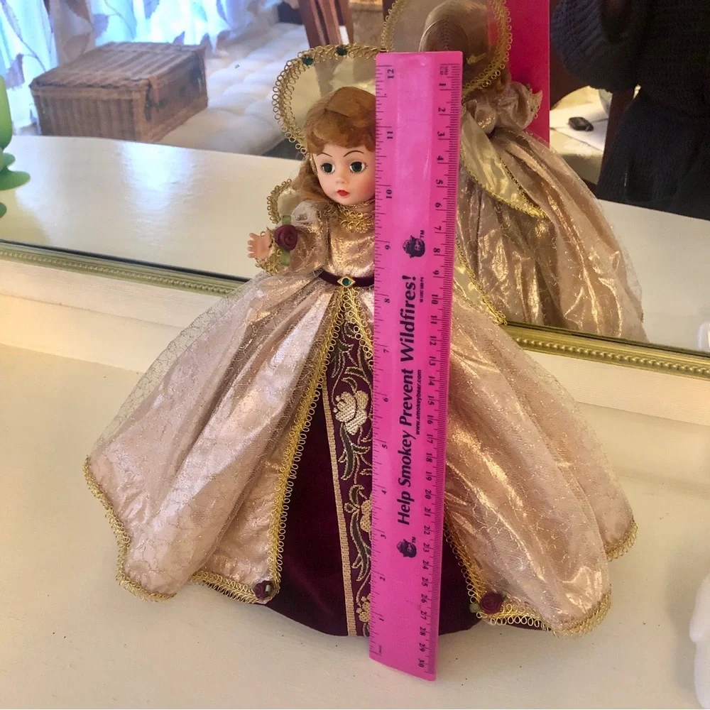 Vintage Madame Alexander Angel Tree Top Topper Pink Victorian Doll #854